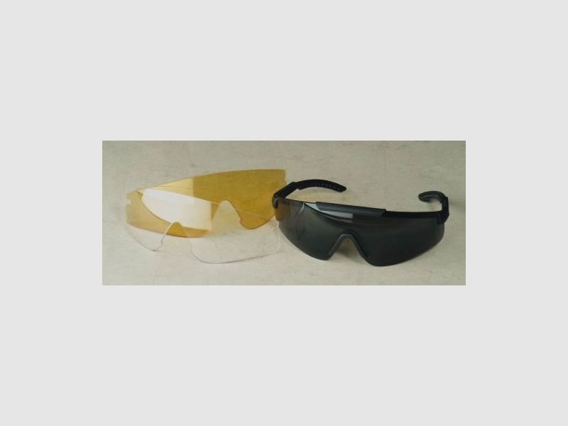 Okulary strzeleckie Swiss Eye z 2 wymiennymi soczewkami