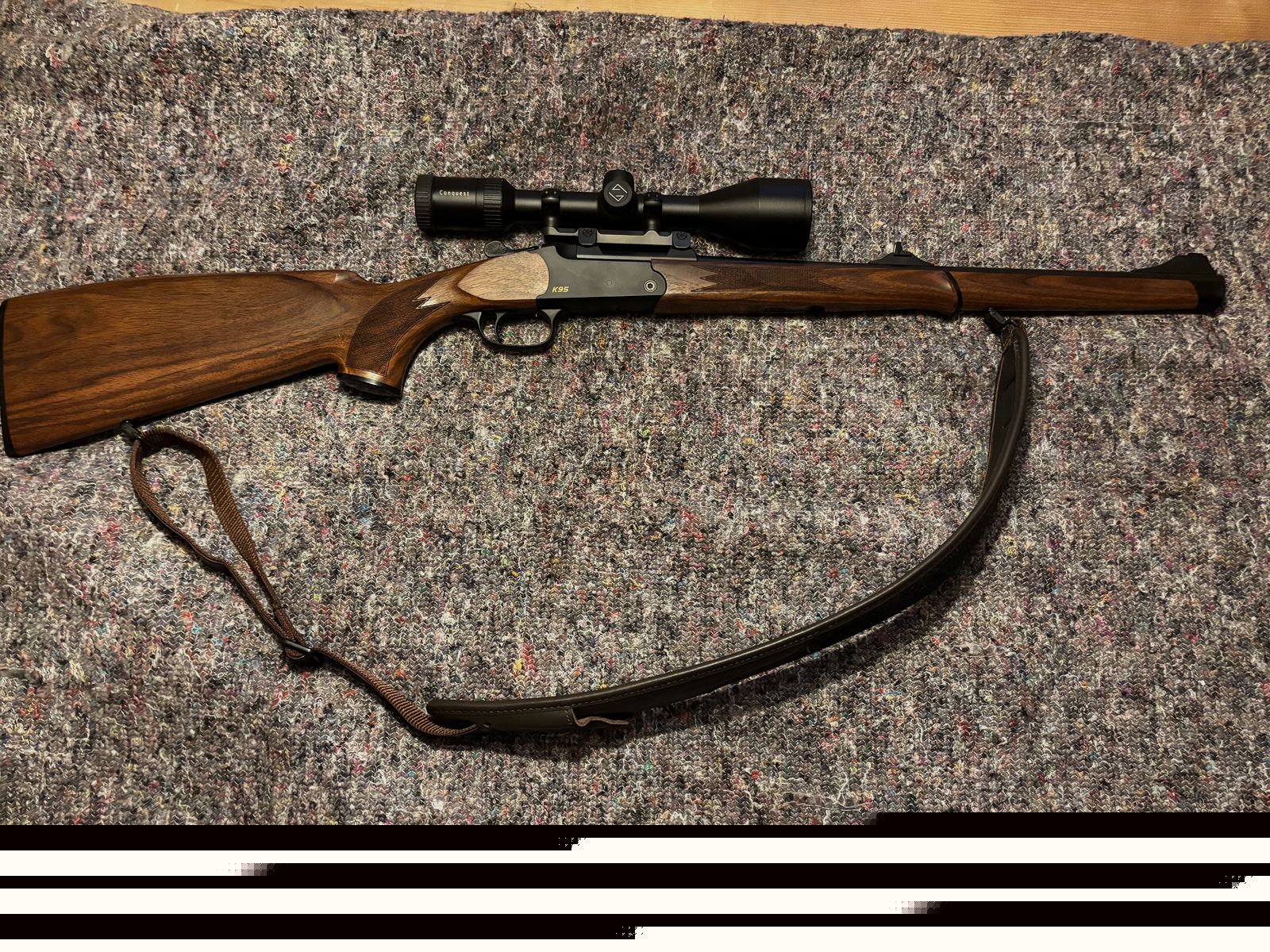 Blaser K95 Stutzen Black Edition Komplettes Set