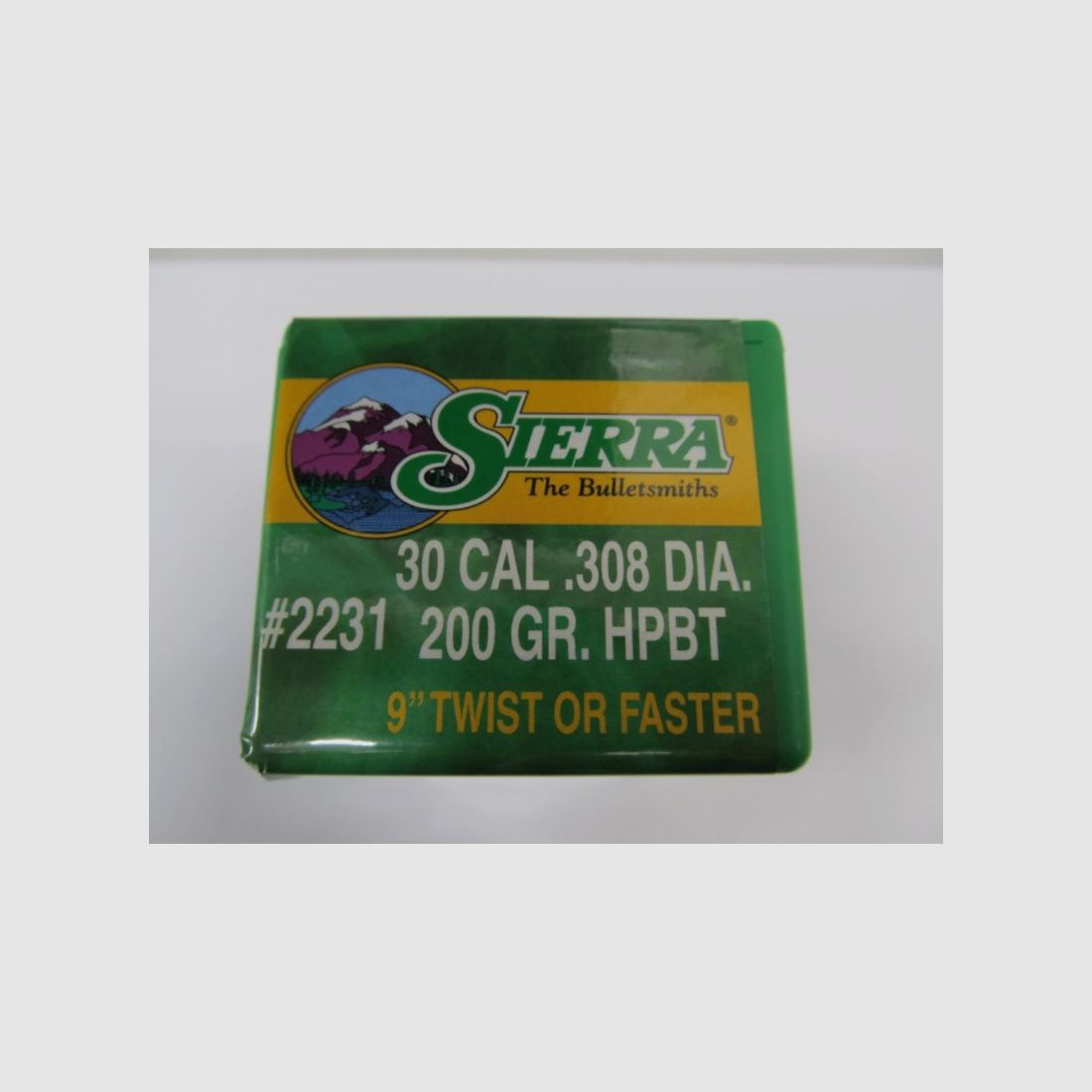 SIERRA BULLETS .30 Cal 200 GR HPBT, image 1 of 2
