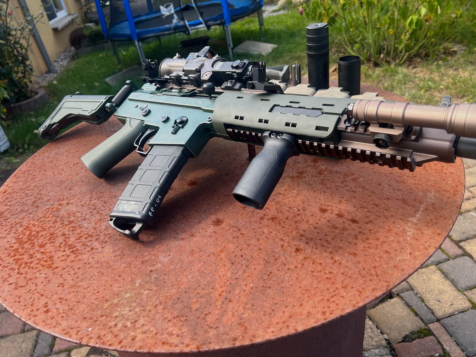 Rarity G&G GK5C (AK5C) with accessories