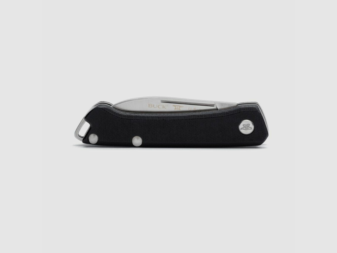 Navaja Buck 250 Saunter Drop Point Negro, imagen 2 de 5