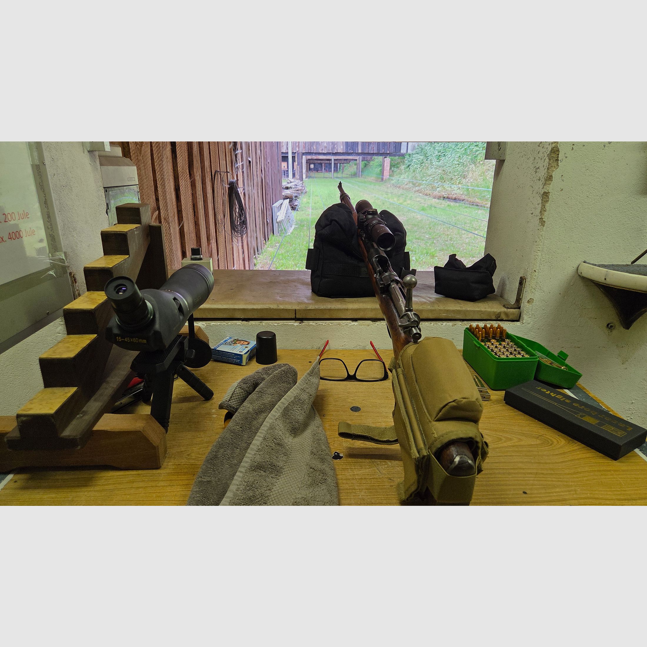 Mauser G98*Kal. 8x57 IS*Telescopisch vizier*Totale lengte 1250 mm*Loop 740 mm