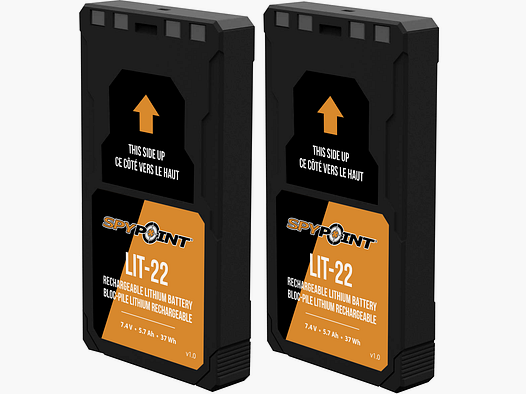 Paquete de baterías de litio SPYPOINT LIT-22 Twin Pack