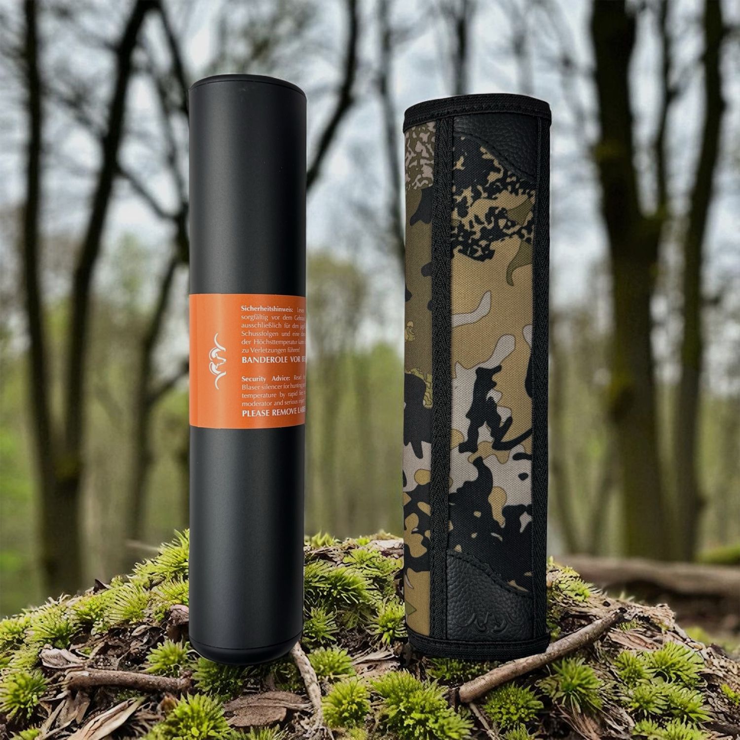 Blaser Protección de Silenciador HunTec Camo Grande