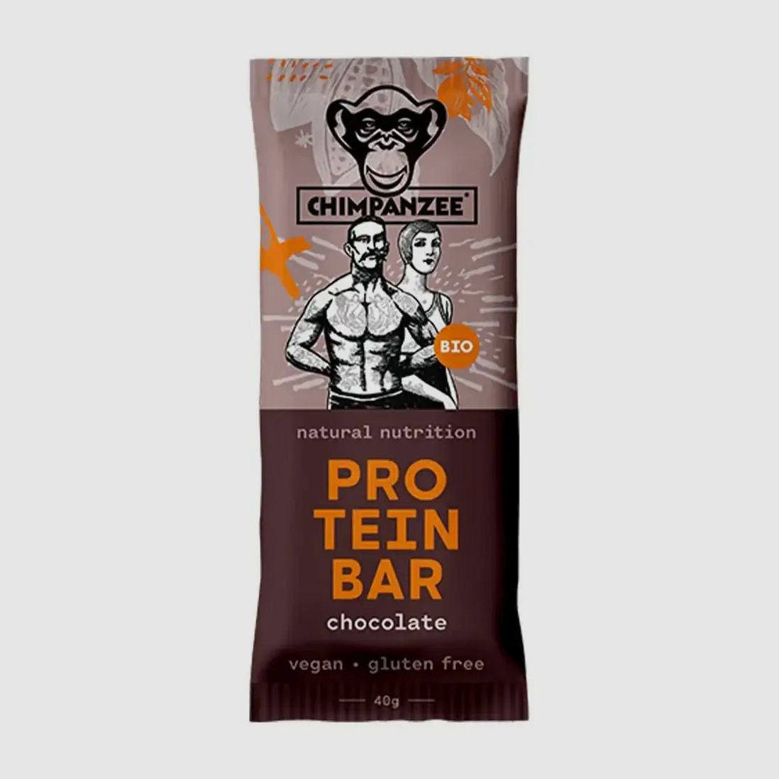 Chimpanzee Chimpanzee Riegel Bio Protein Bar Czekolada