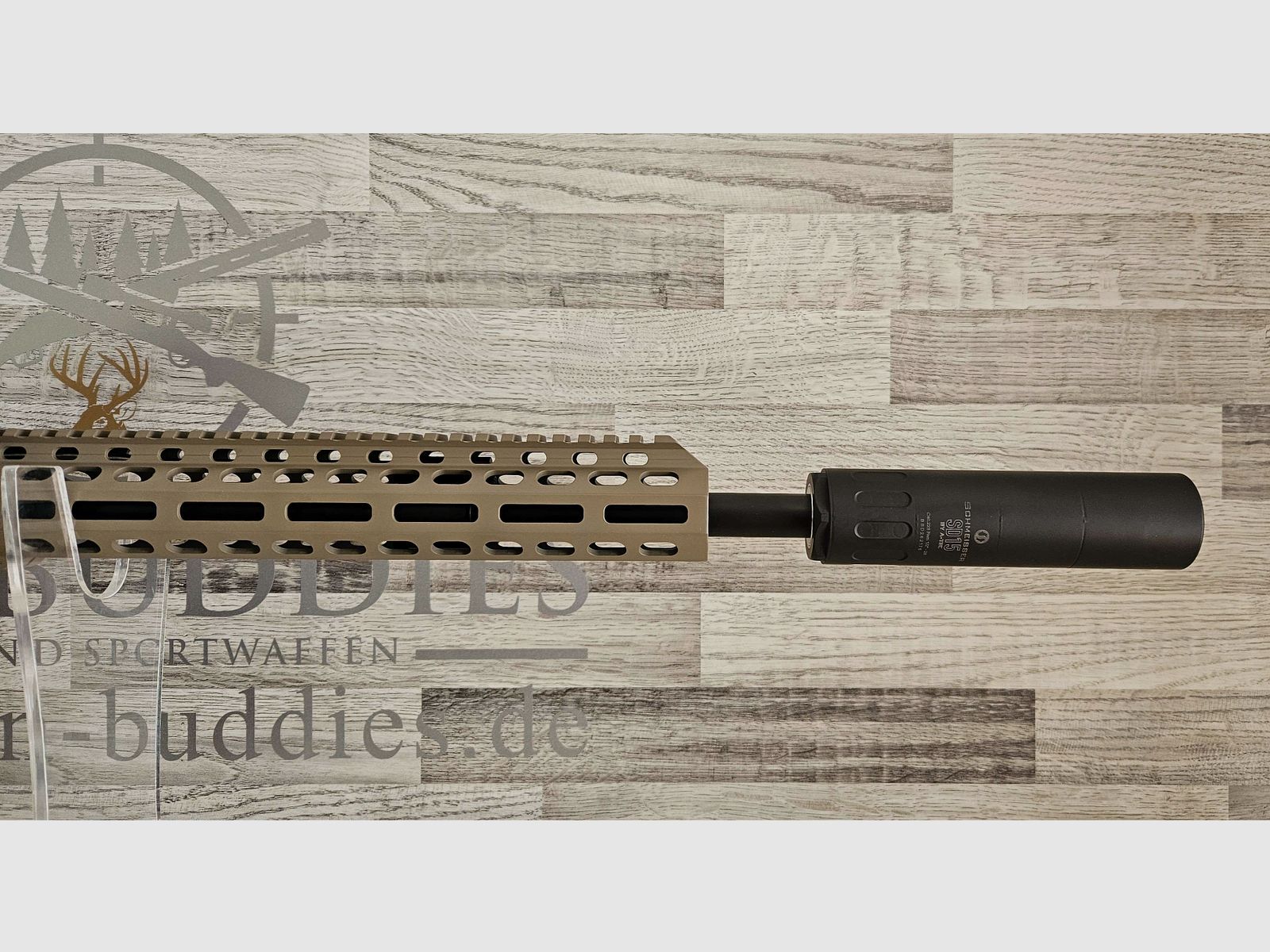 Schmeisser AR-15 M4FL FDE 14,5" Cal. .223Rem. - complete set - free shipping - new from specialist dealer