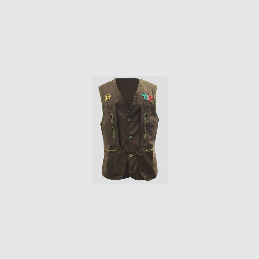 Hondentrainingsvest Bitrabi groen model COMPETITION, afbeelding 1 van 3