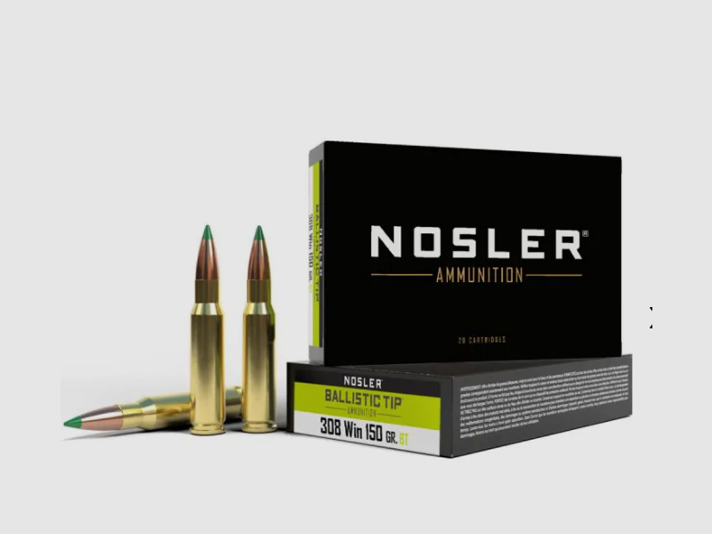 Munition .308 Win Nosler Ballistic Tip 150 gr .61028, Bild 2 von 2