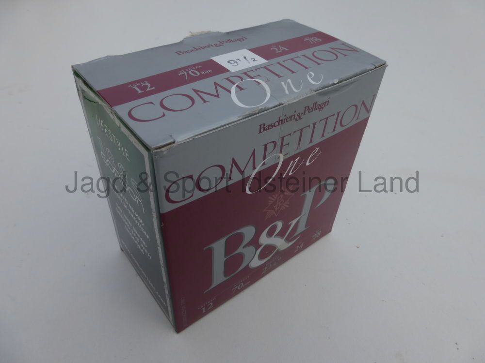 Baschieri & Pellagri 250 cartuchos Competition One, 24g, 2,4mm (7,0)