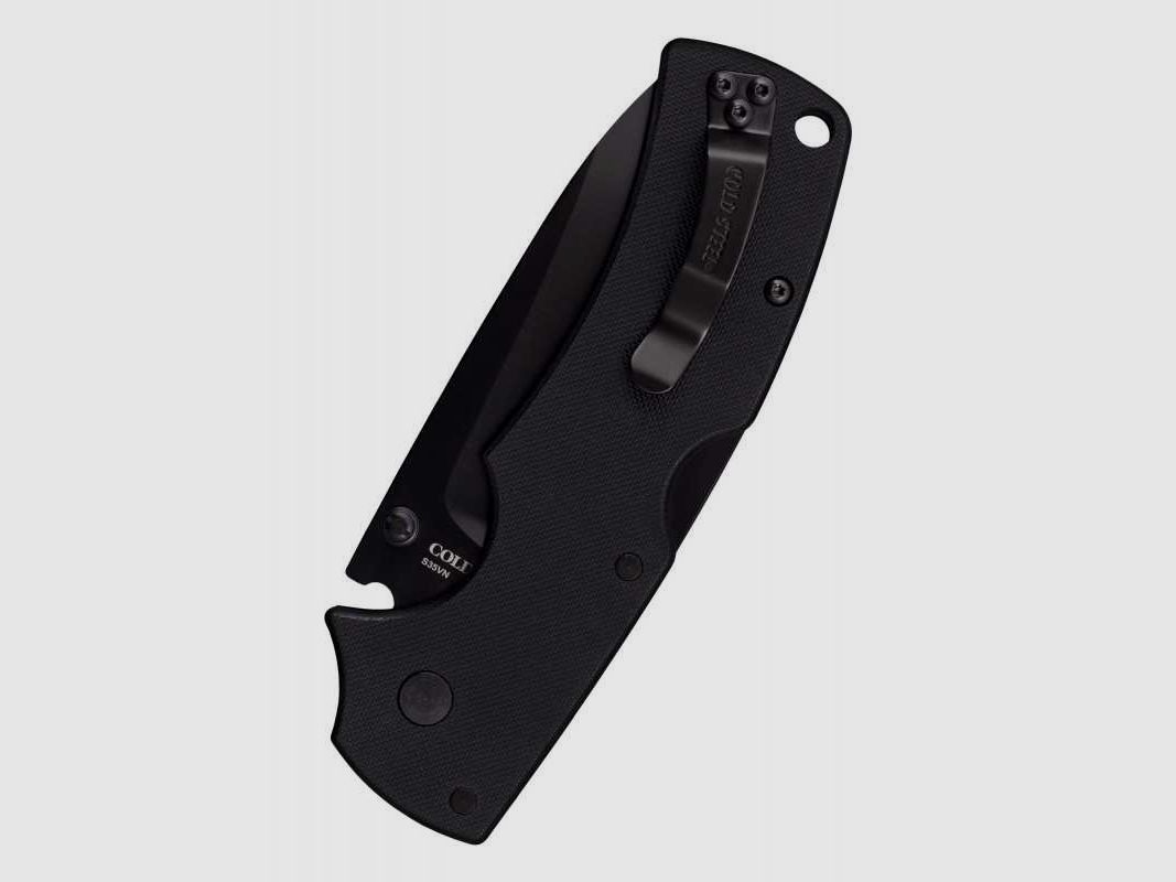 Cold Steel American Lawman Taschenmesser, S35VN, Schwarz