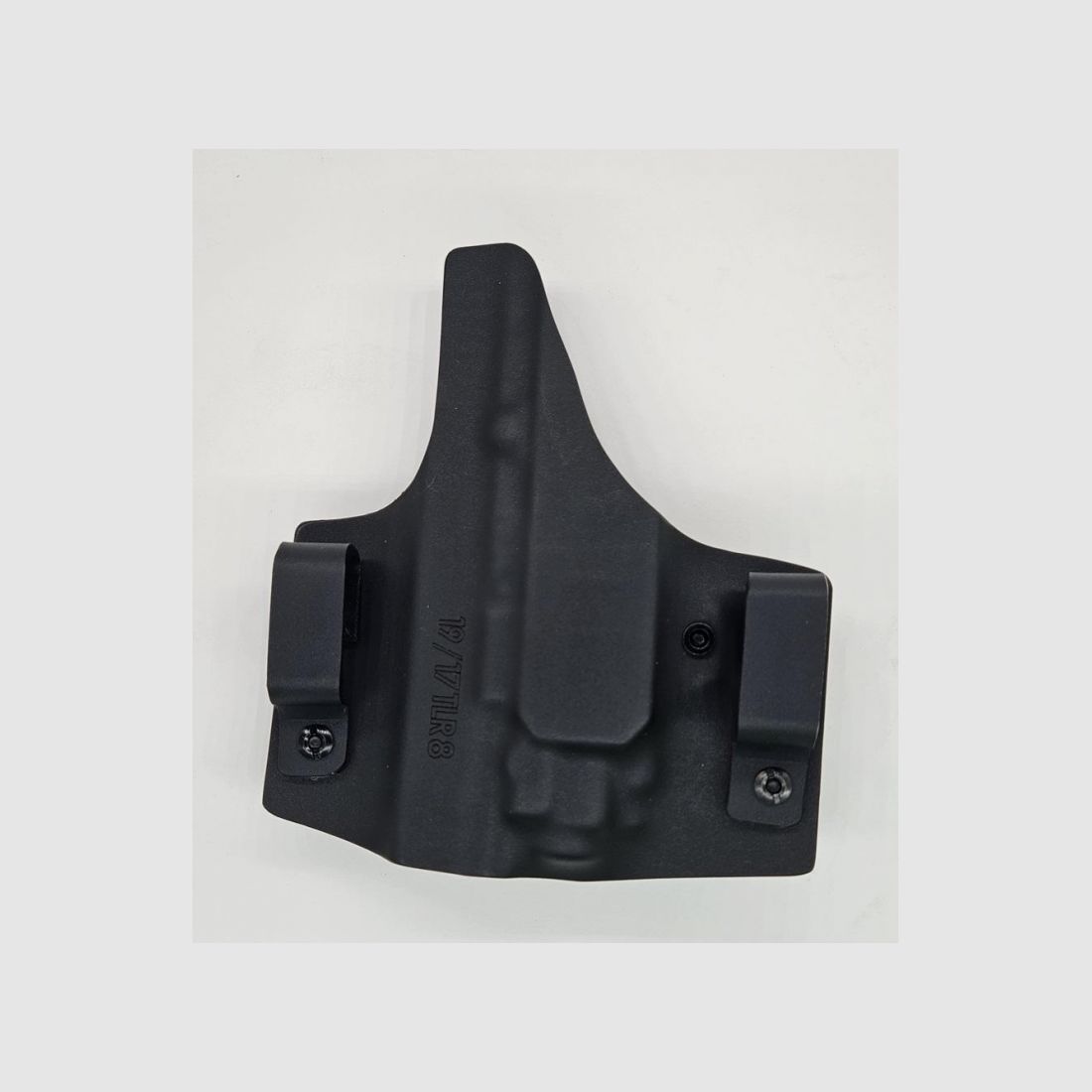 OWB-Holster für GLOCK 17/19 + TLR8 Taschenlampe elegant Kydex außen, Bild 2 von 5