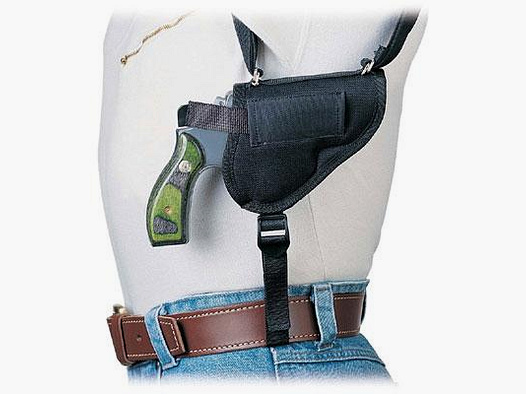 SICKINGER Schulterholster Nylon Horizontal f. Pistolen 64541- z.B. P226,Glock 17/19