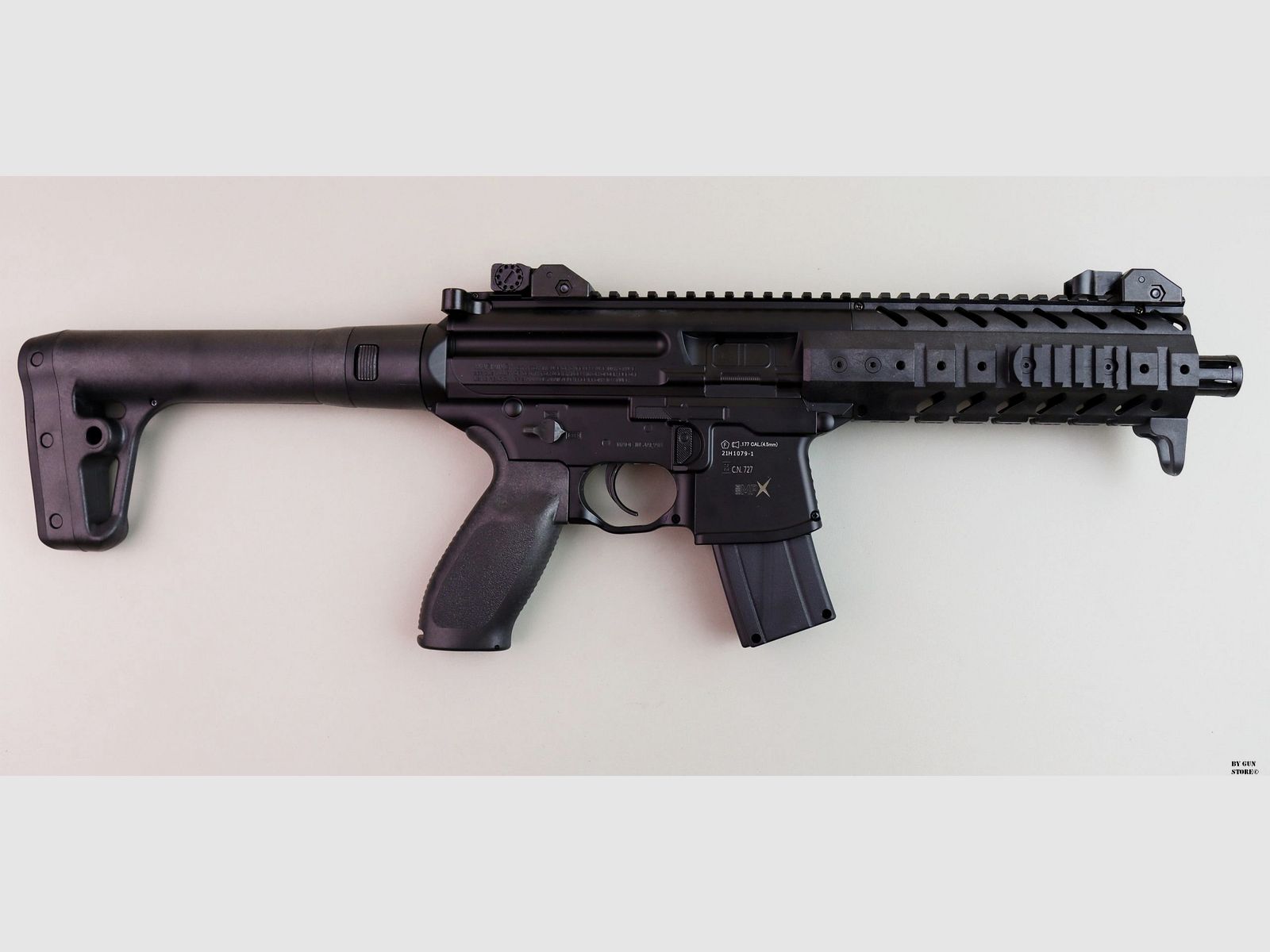SIG SAUER CAC mod. MPX CAL.4.5 BLK CO2 88G =CN 727, image 2 of 4