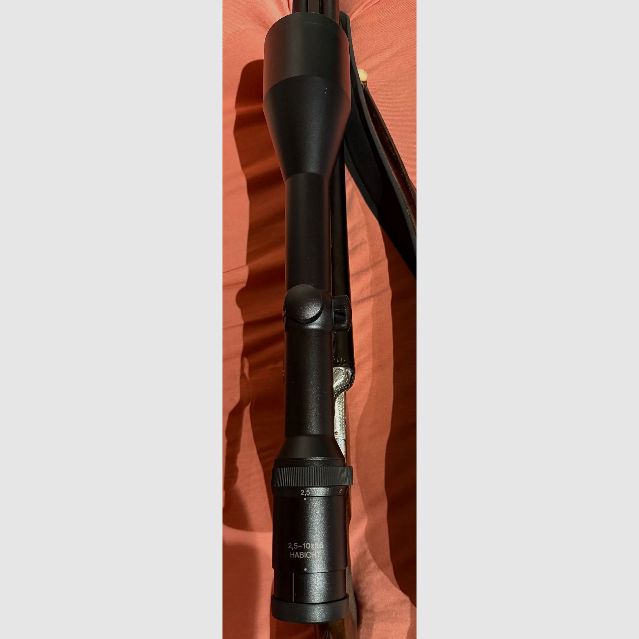 Suhler Bohrung 7x57R - 16/70 mit Swarowski Zielfernrohr Habicht 2,5x56