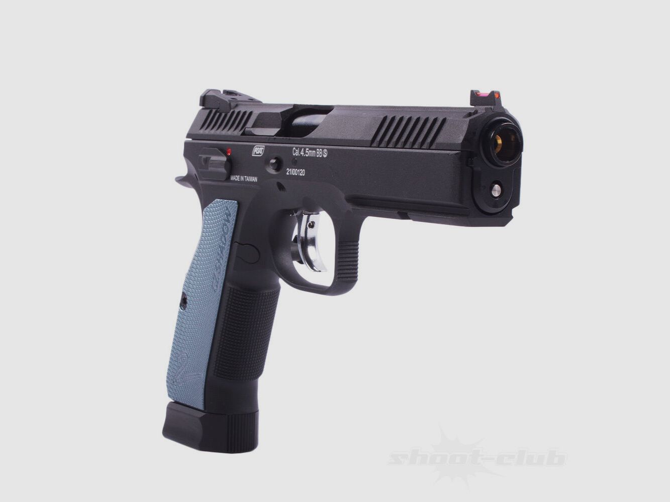 CZ Shadow 2 Co2 Pistole GBB 4,5mm BB schwarz blau
