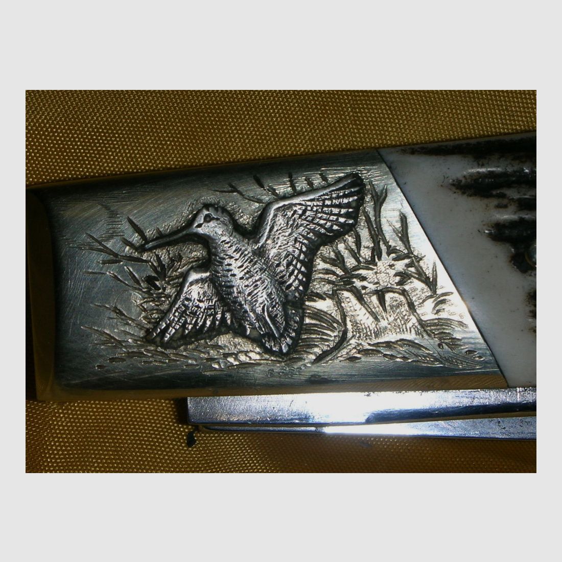 Motifs en argent de Rothenburger Waffeneck avec sculpture