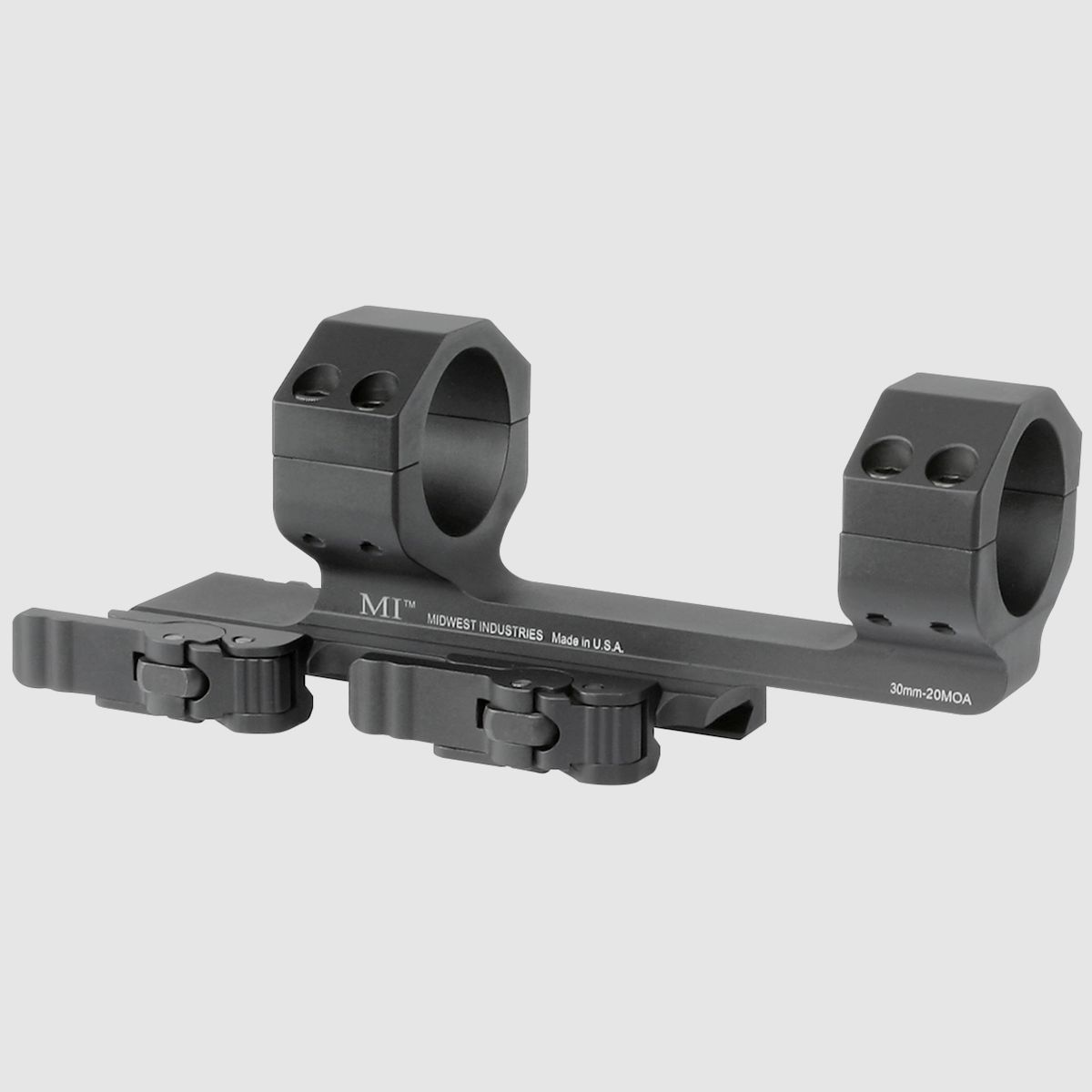 MIDWEST INDUSTRIES 30MM QD Cantilever Scope Mount 20MOA