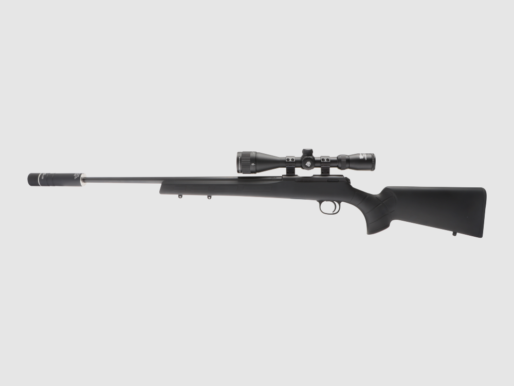 CZ 457 Salonriffel med 3-9x40 & dæmper | 17HMR | 51cm, billede 3 af 5