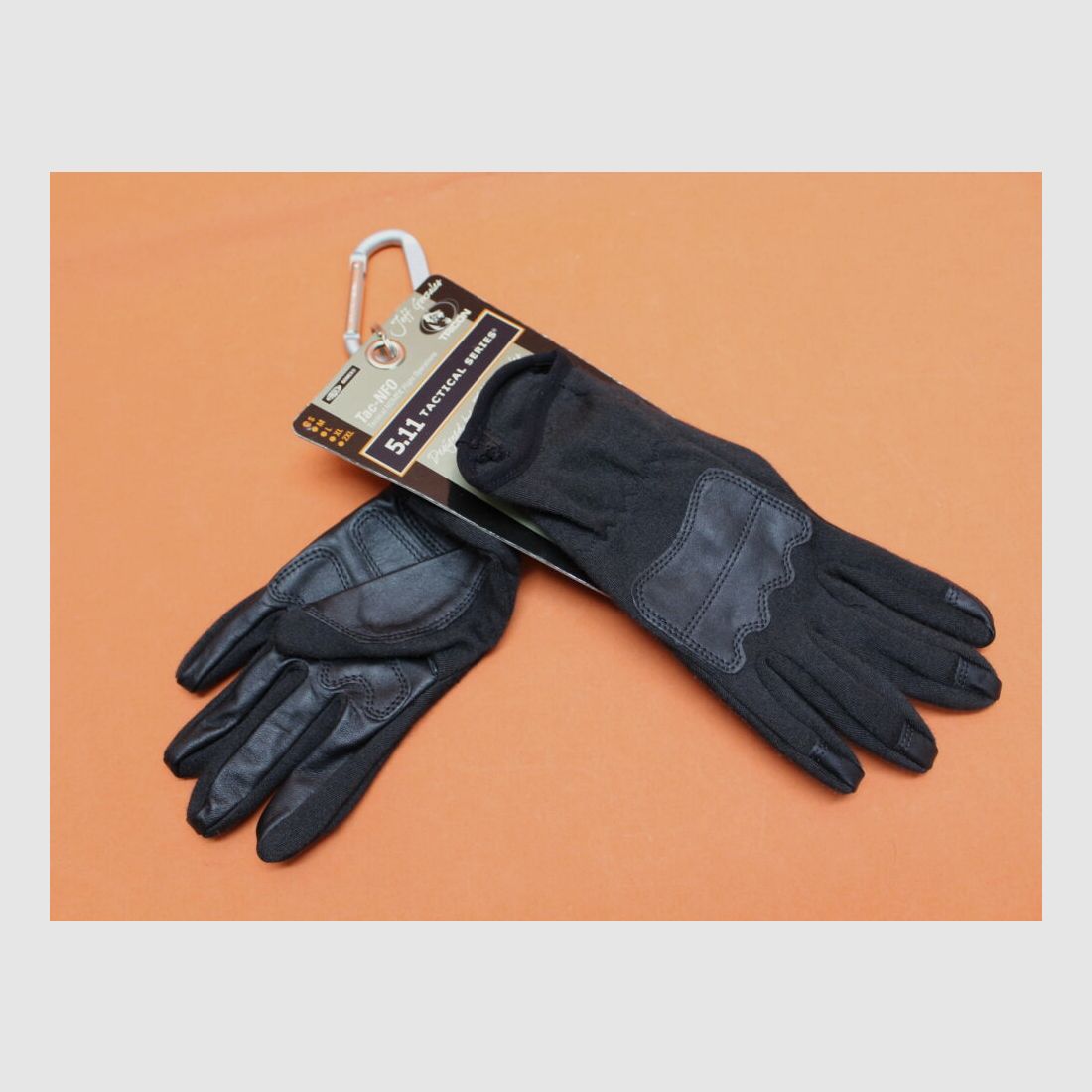 5.11 5.11 Tac-NFO Enhanced Flight Glove (59304) 019 Black/ Taktischer Handschuh aus NOMEX u. Leder Größe S