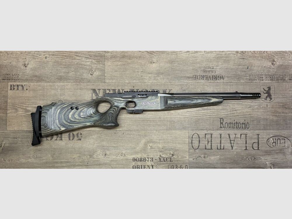 Walther RARITY rifle stock and interchangeable barrel or interchangeable system for GSP