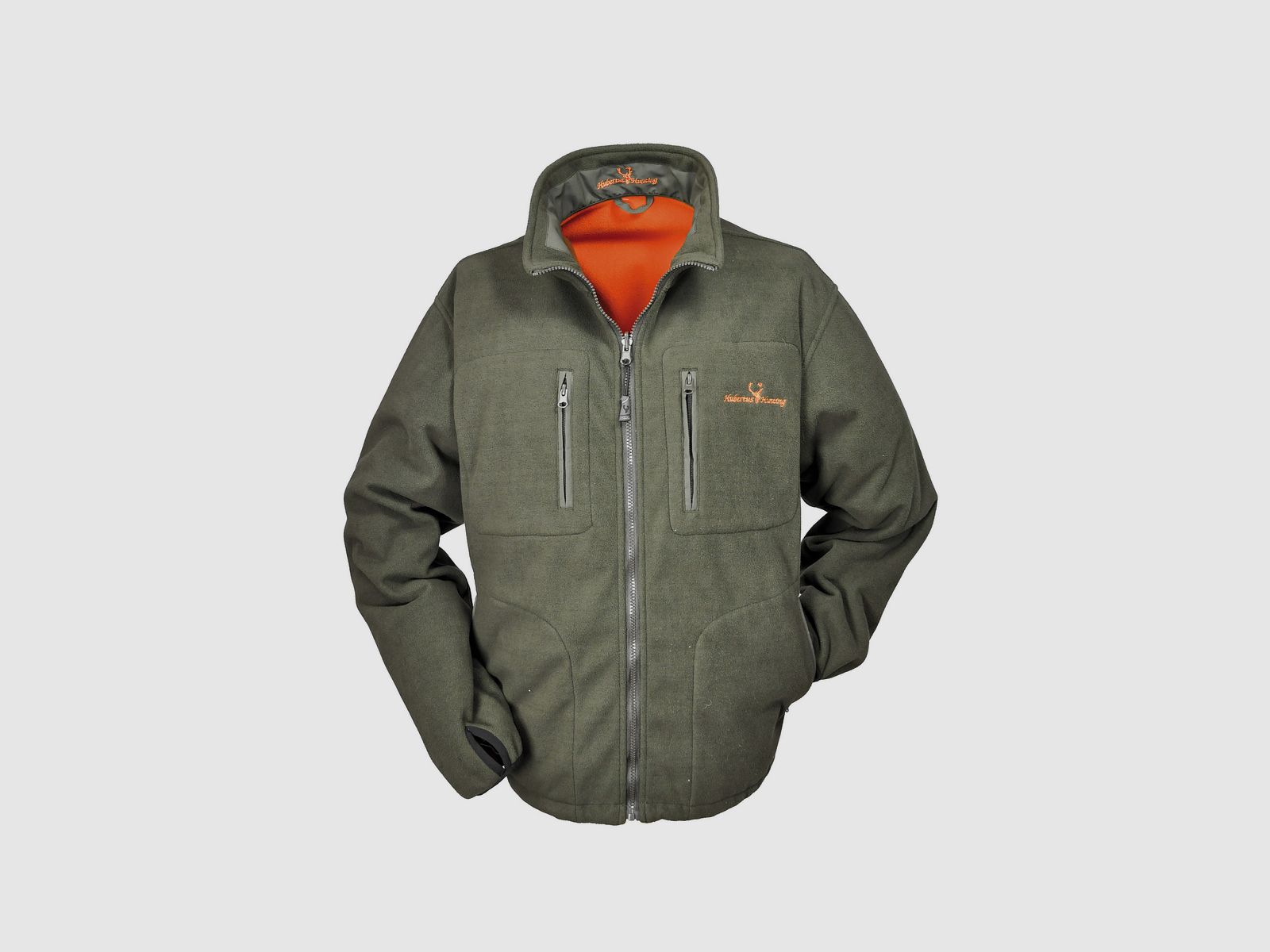 Warn-Wende Jacke orange -