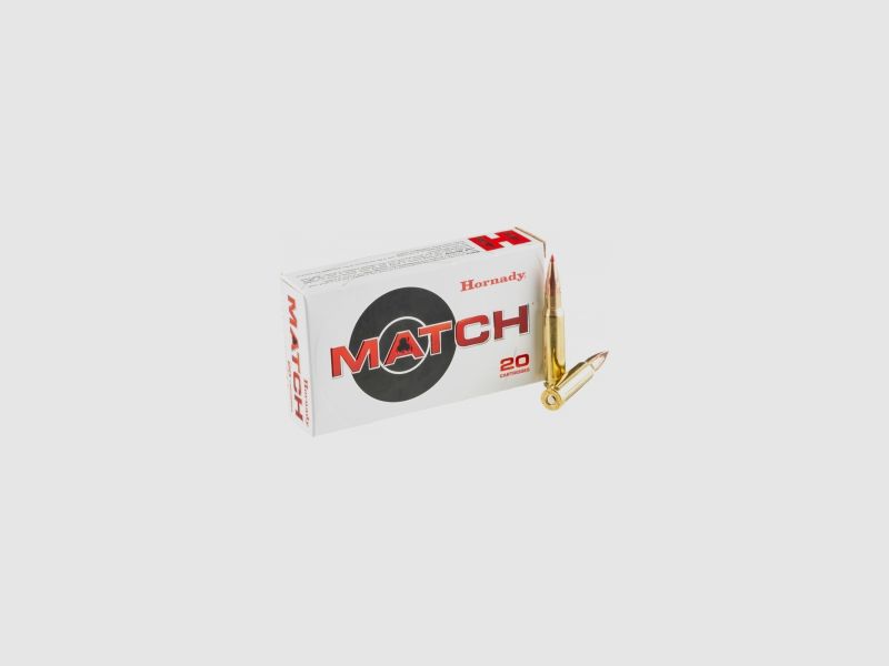 Hornady Match .308 Win. 168GR ELD Match 20 Patronen