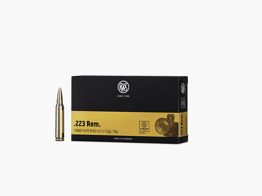 RWS .223 Rem. Target Elite Plus Match 77 gr. - 20 St.