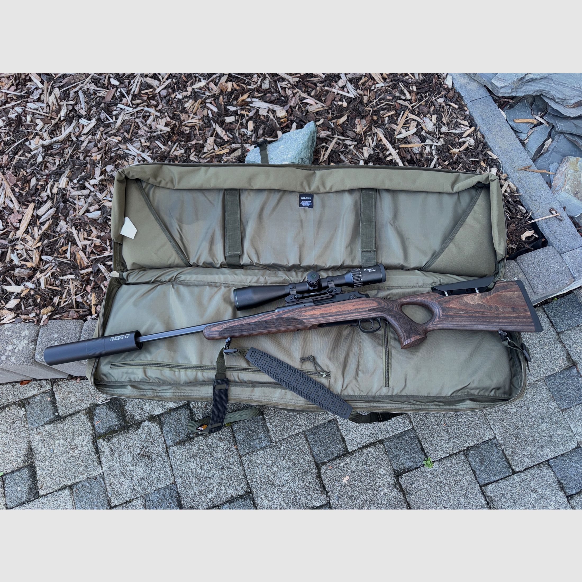 Mauser M25 Max .308 Win. komplet z lunetą celowniczą, szybkozłączką i tłumikiem, nowy 09/2026, zdjęcie 1 z 13