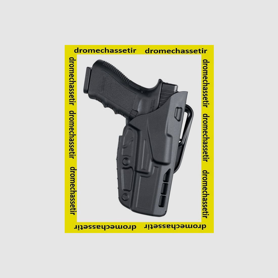 Linkshandig Holster Safariland, model 7377 7TS voor Glock 19 Zwart