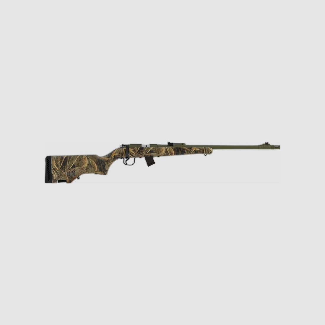 HATSAN Escort Camo Cerakote KK Repetierbüchse Kleinkaliber 22lr lfb - 22'' Lauf Tarnmuster inkl 2x10