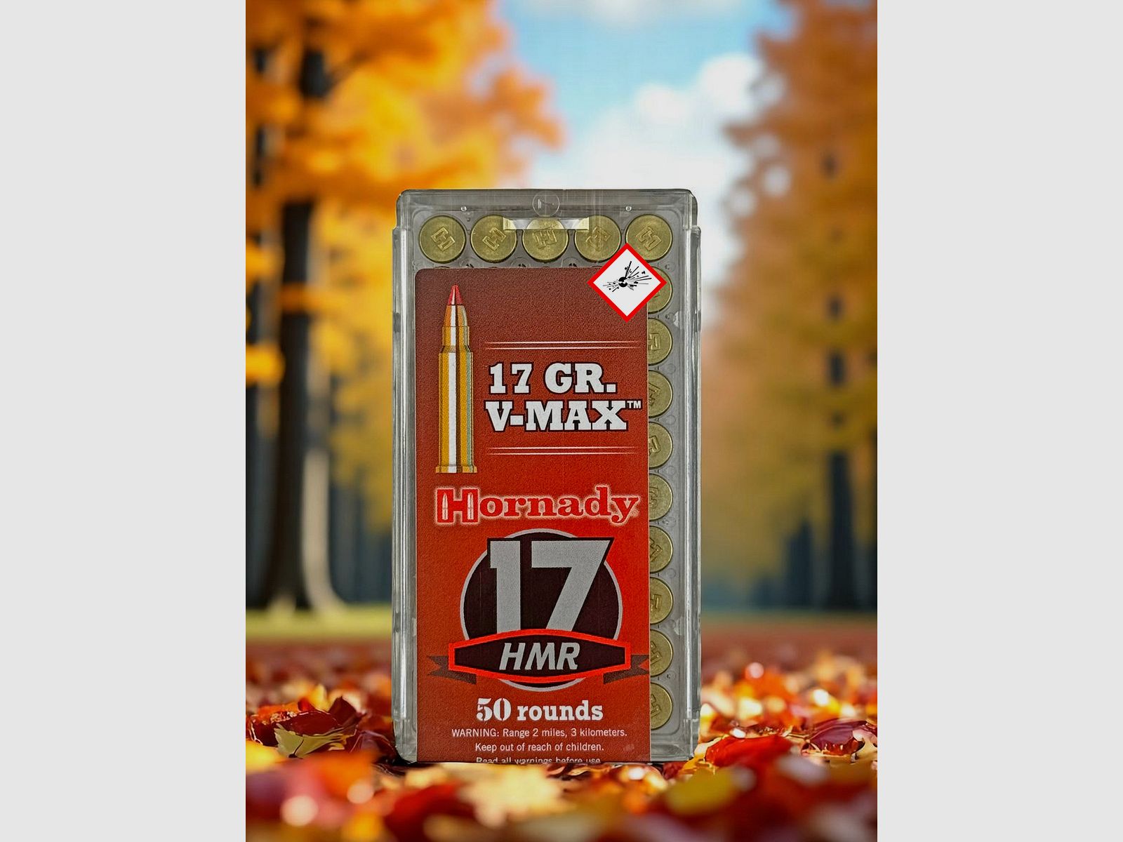 Hornady V-Max cal. .17 HMR 17grs