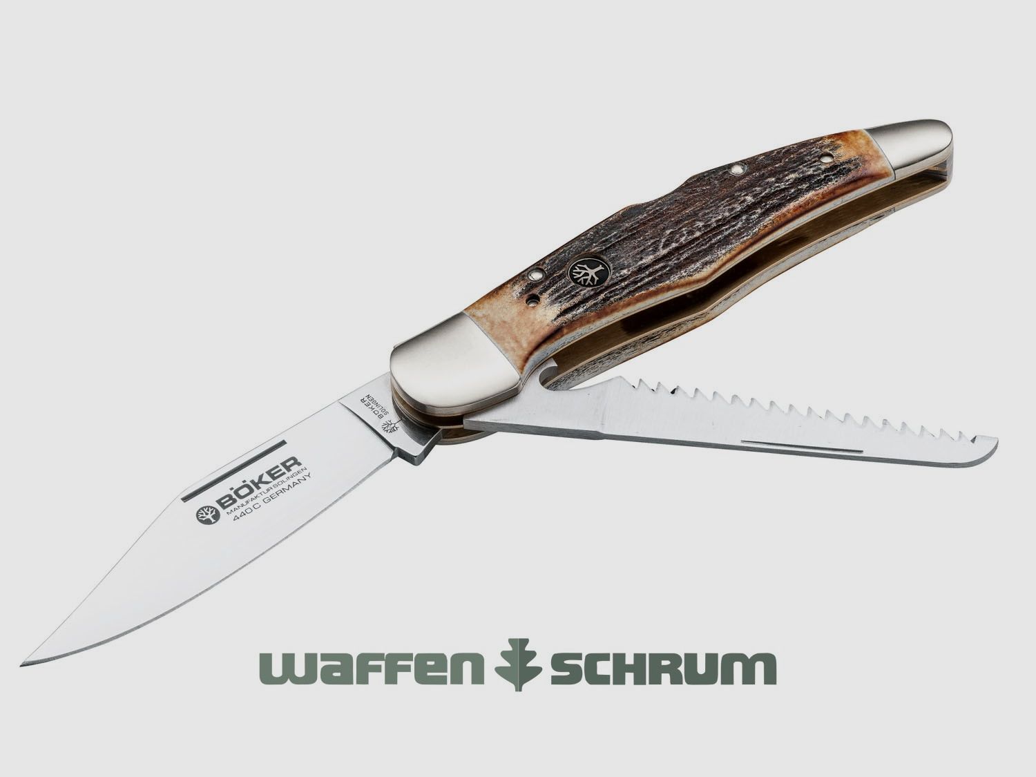 Böker Jagdmesser Duo mit Säge