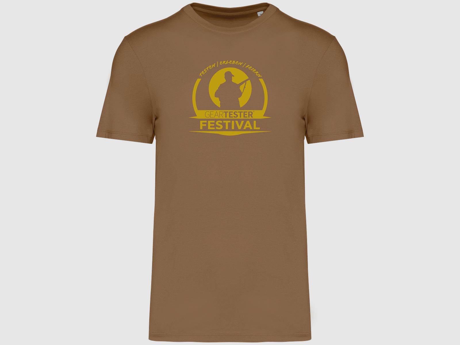 Geartester Festival Bio T-Shirt, großes Logo