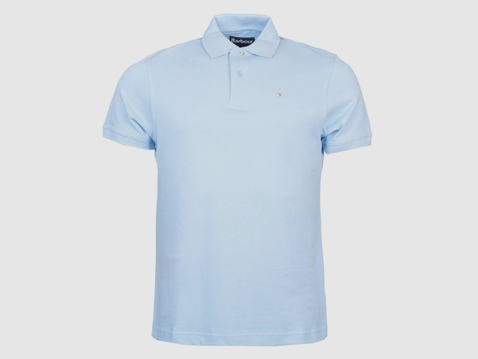 BARBOUR Sports Polo Sky Blue