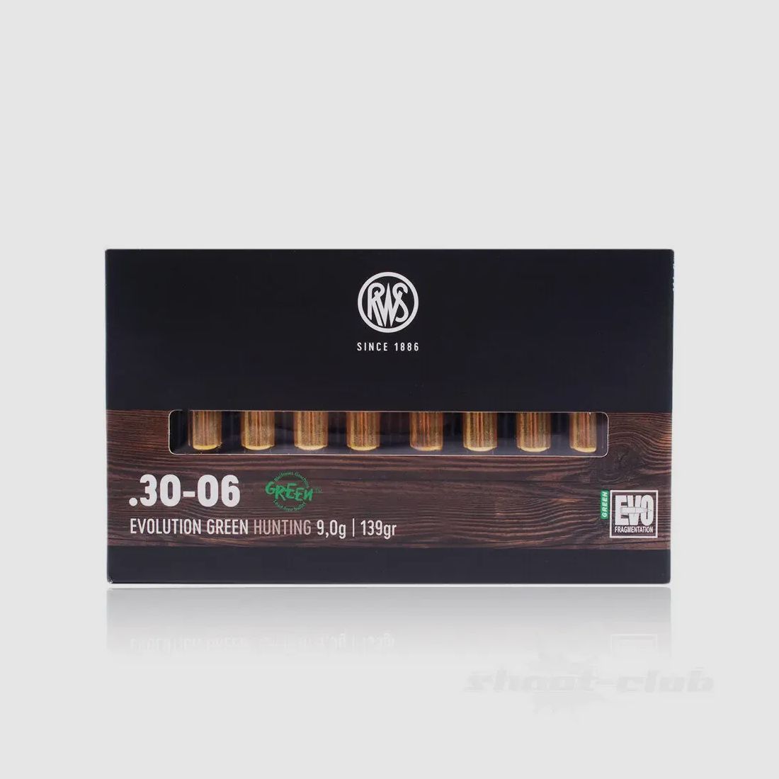 RWS Evolution Green Kal. 30-06 - 9,0g / 139gr