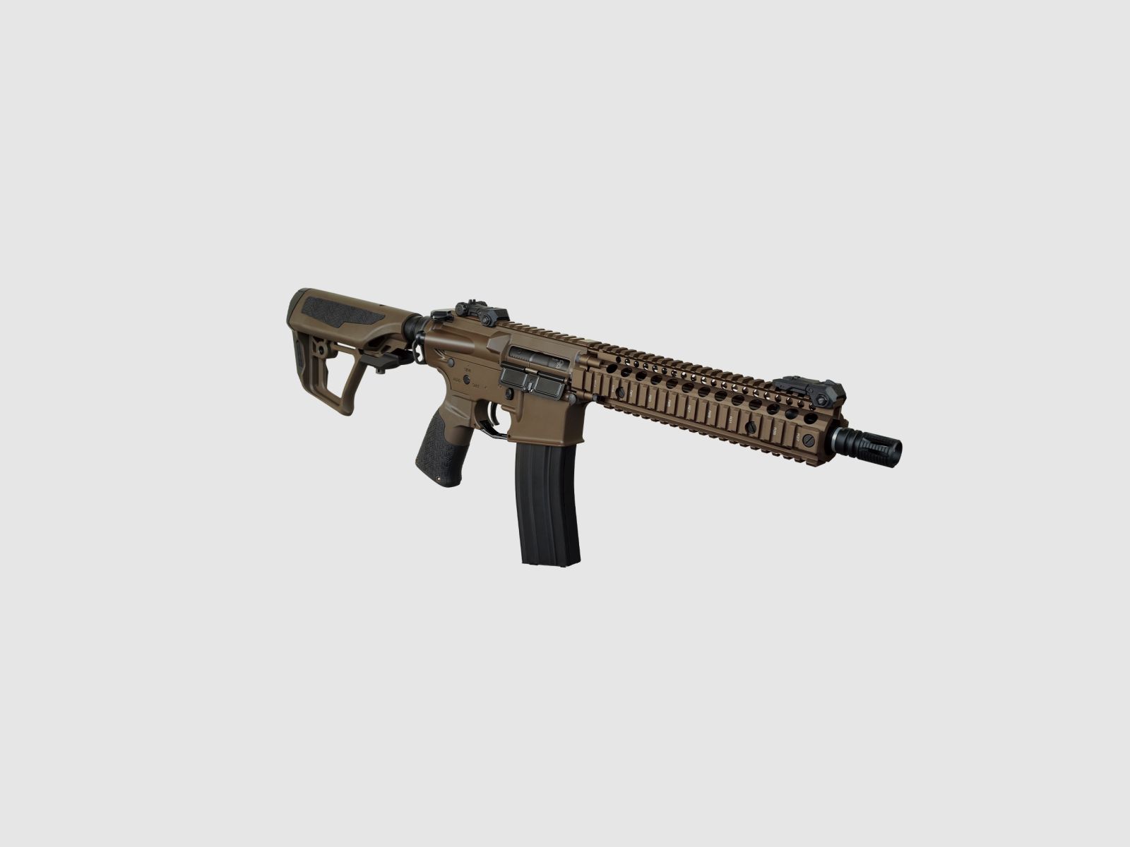 ICS EMG Daniel Defense MK18 S3 (IMT-180S3-1) Coyote Rifle Airsoft S-AEG a partir de 18 años
