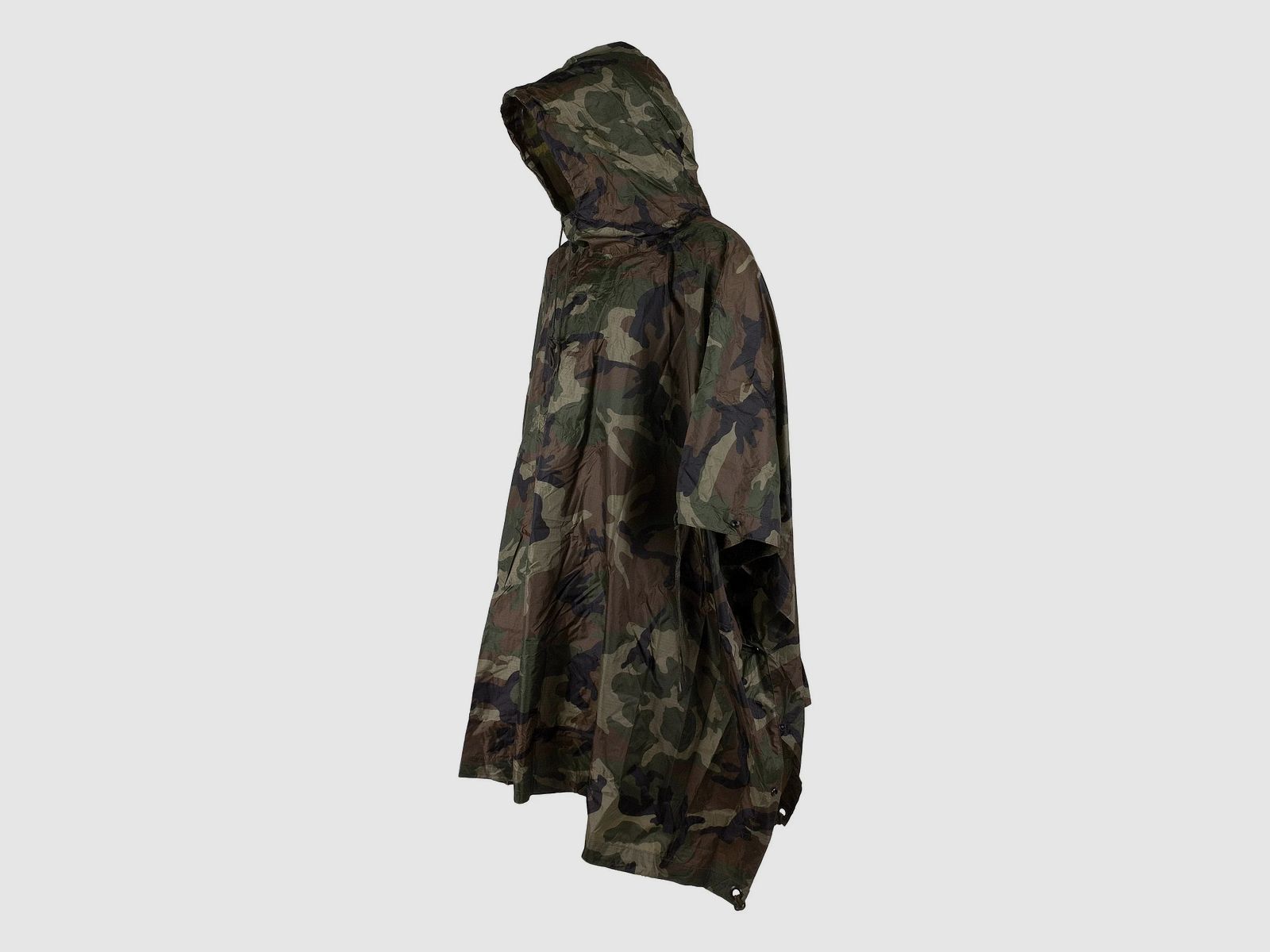 MFH US Poncho Ripstop woodland