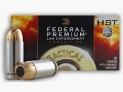 Federal Premium Personal Defense HST Law Enforcement 9mm Luger 124GR JHP 50 cartucce