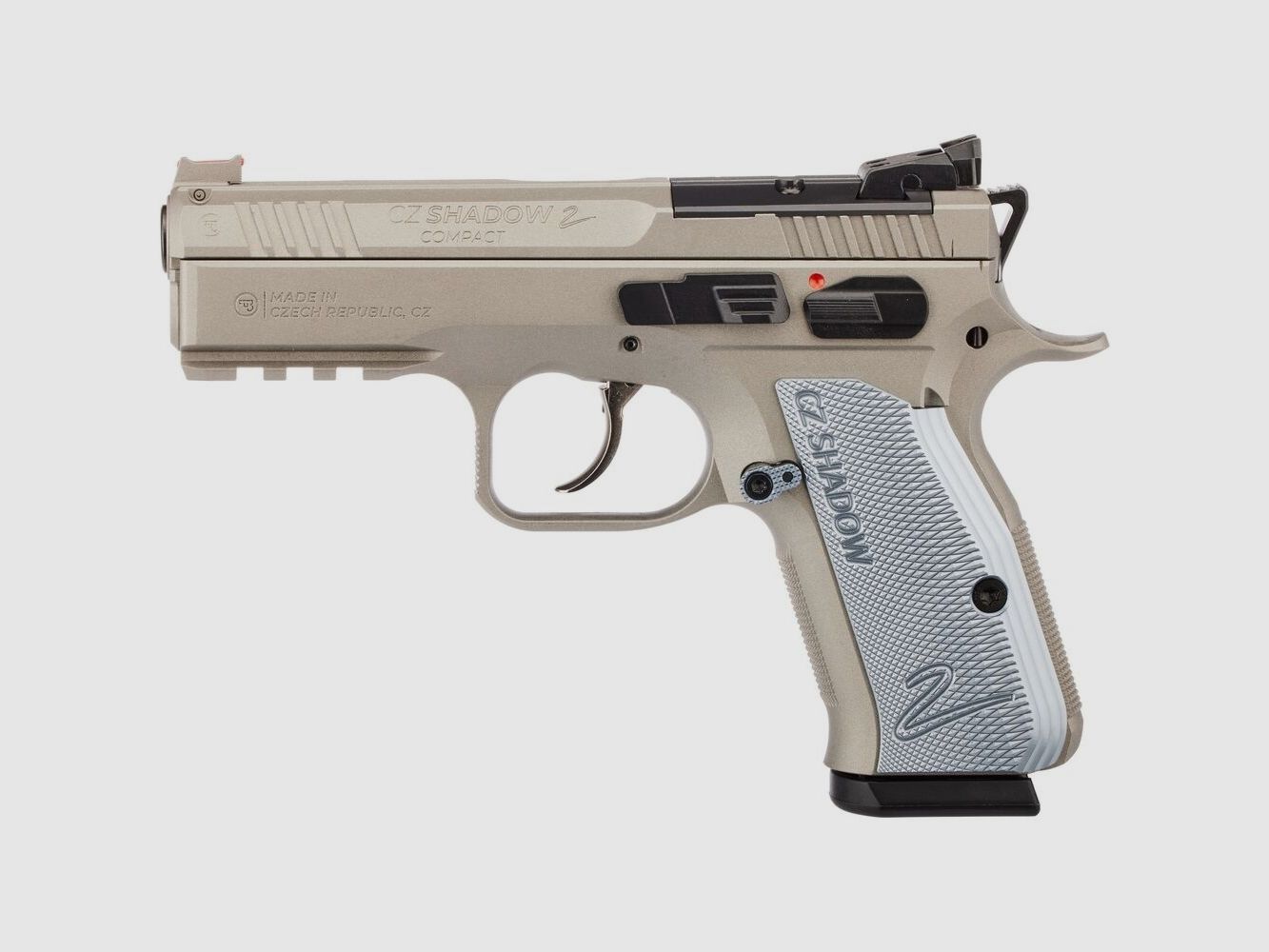 Pistolet CZ Shadow 2 Compact Titan OR Silver 9 mm Luger