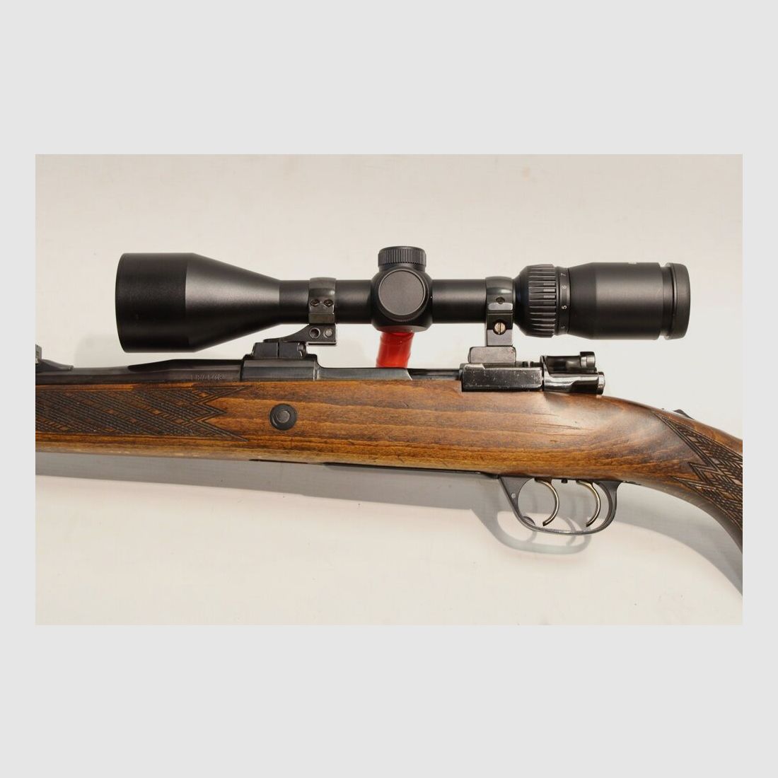 Voere Mauser 98 with Bauer 2.5-10x56 with illuminated reticle