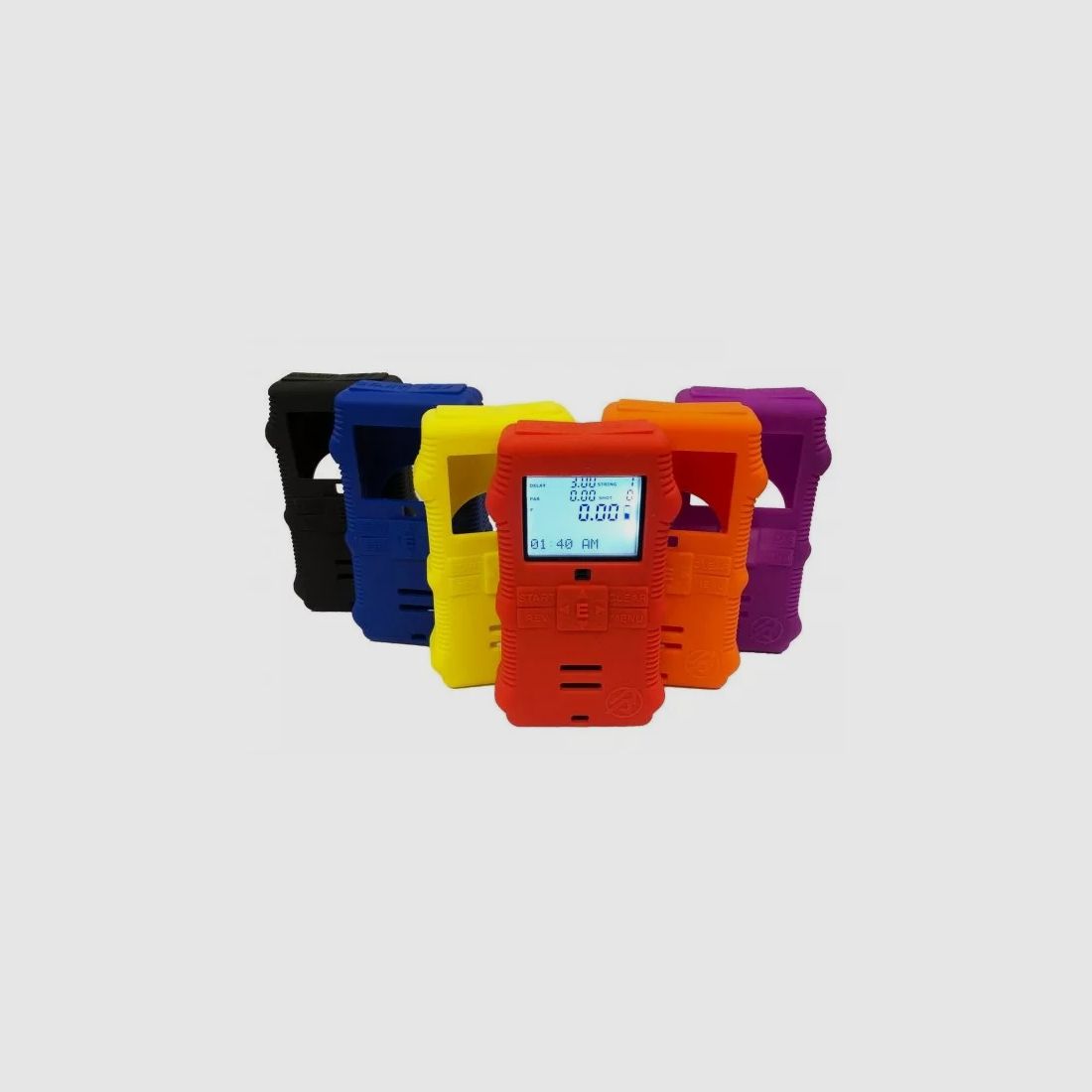 CED Timer/Geschwindigkeitsmesser Silikon SKIN /Tactical SCHWARZ f. CED 7000, Bild 1 von 3