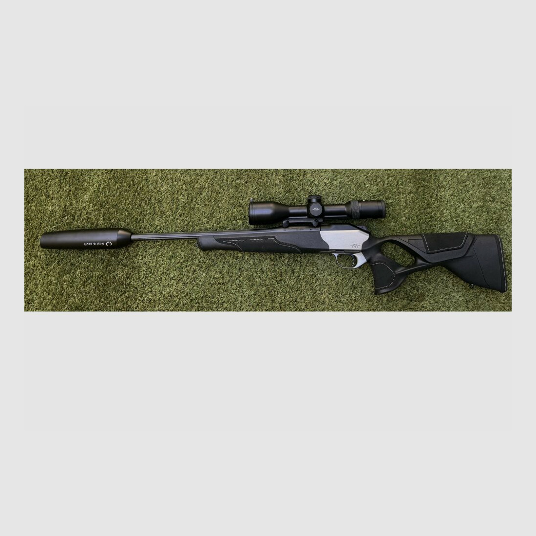 Paquete completo Blaser R8 Silverstone con SD y Blaser B2 2-12x50 .308Win