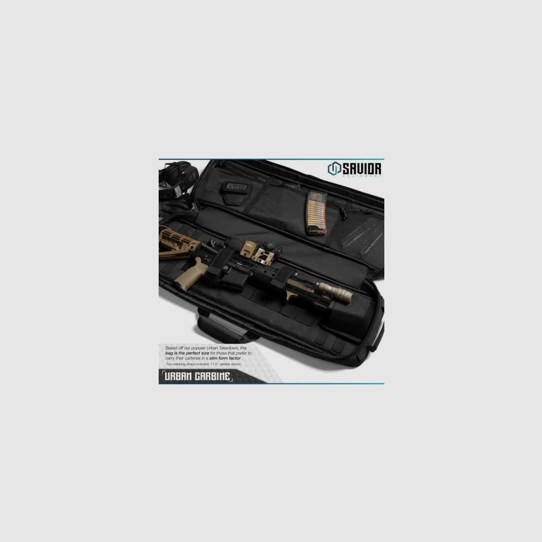 SAVIOR URBAN CARBINE LOW PROFILE 30" SCHWARZ, Bild 2 von 3