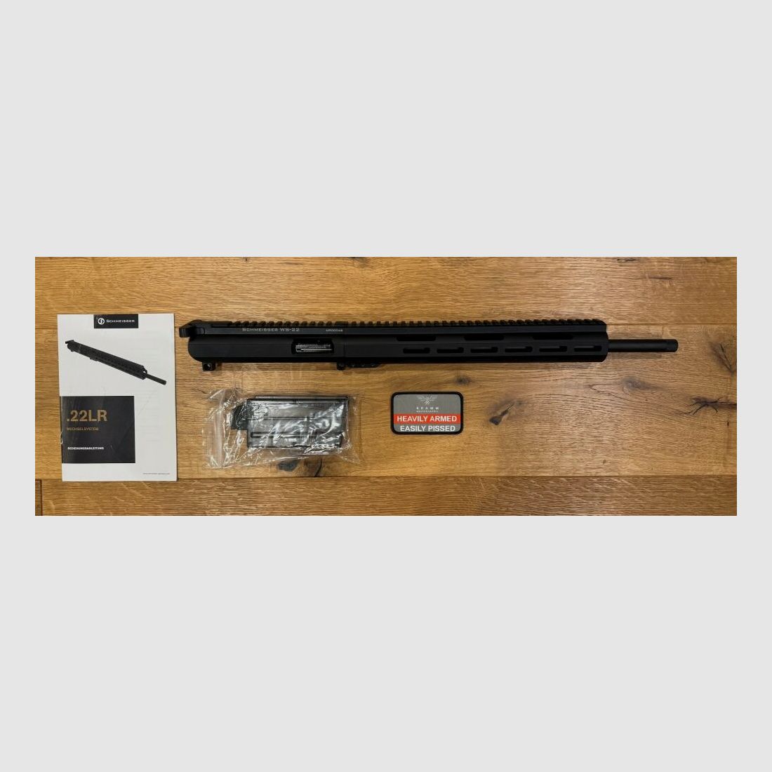 Système interchangeable Schmeisser AR15-22 M-LOK 16" noir