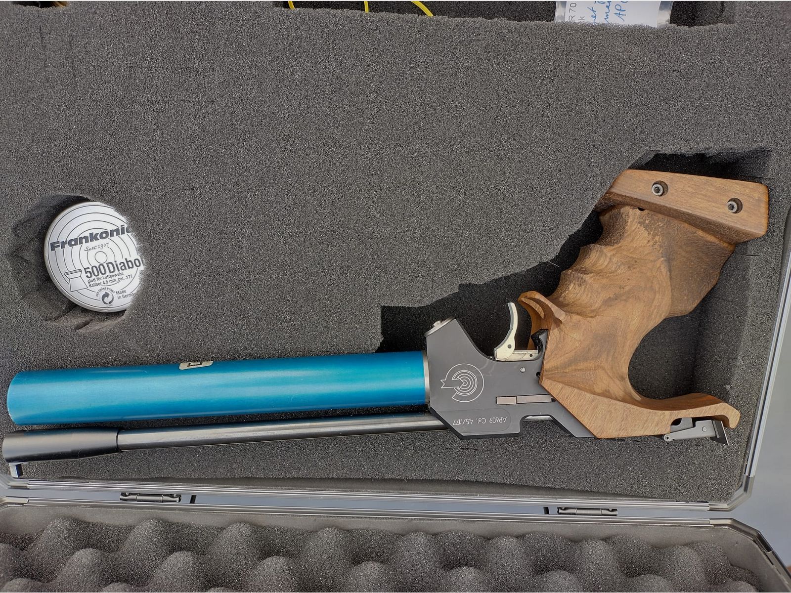 Gehmann AP 609 Match Luftpistole mit Koffer
