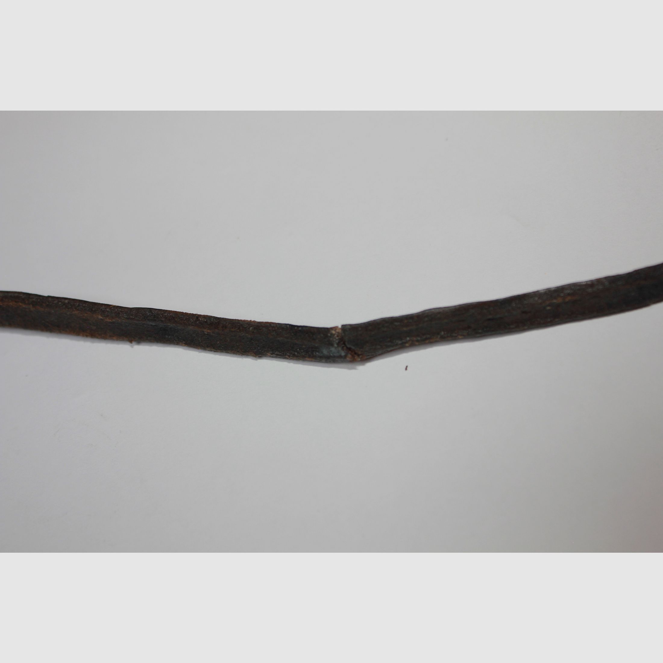 Leder-Frosch und Faustriemen defekt  // AK 6h3 Bajonett Rumänien