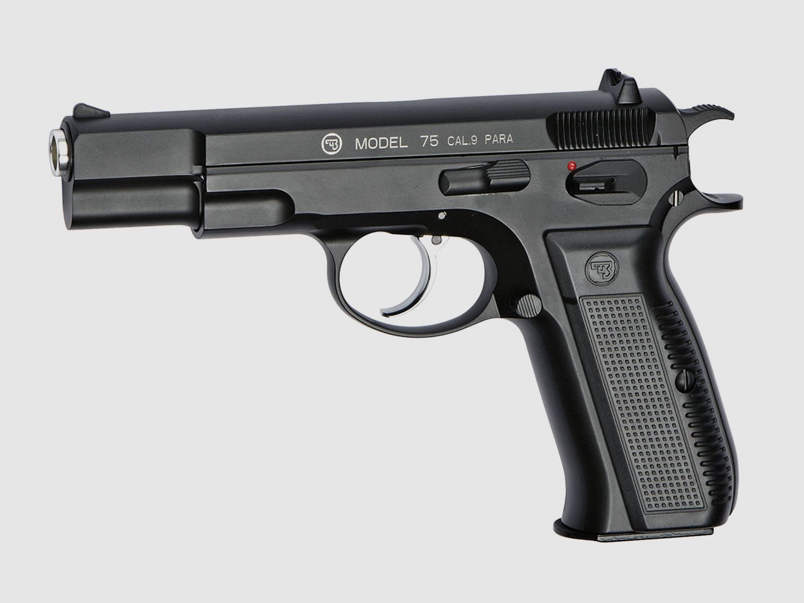CZ 75 Zwart 6mm BB - Airsoft Gas BlowBack