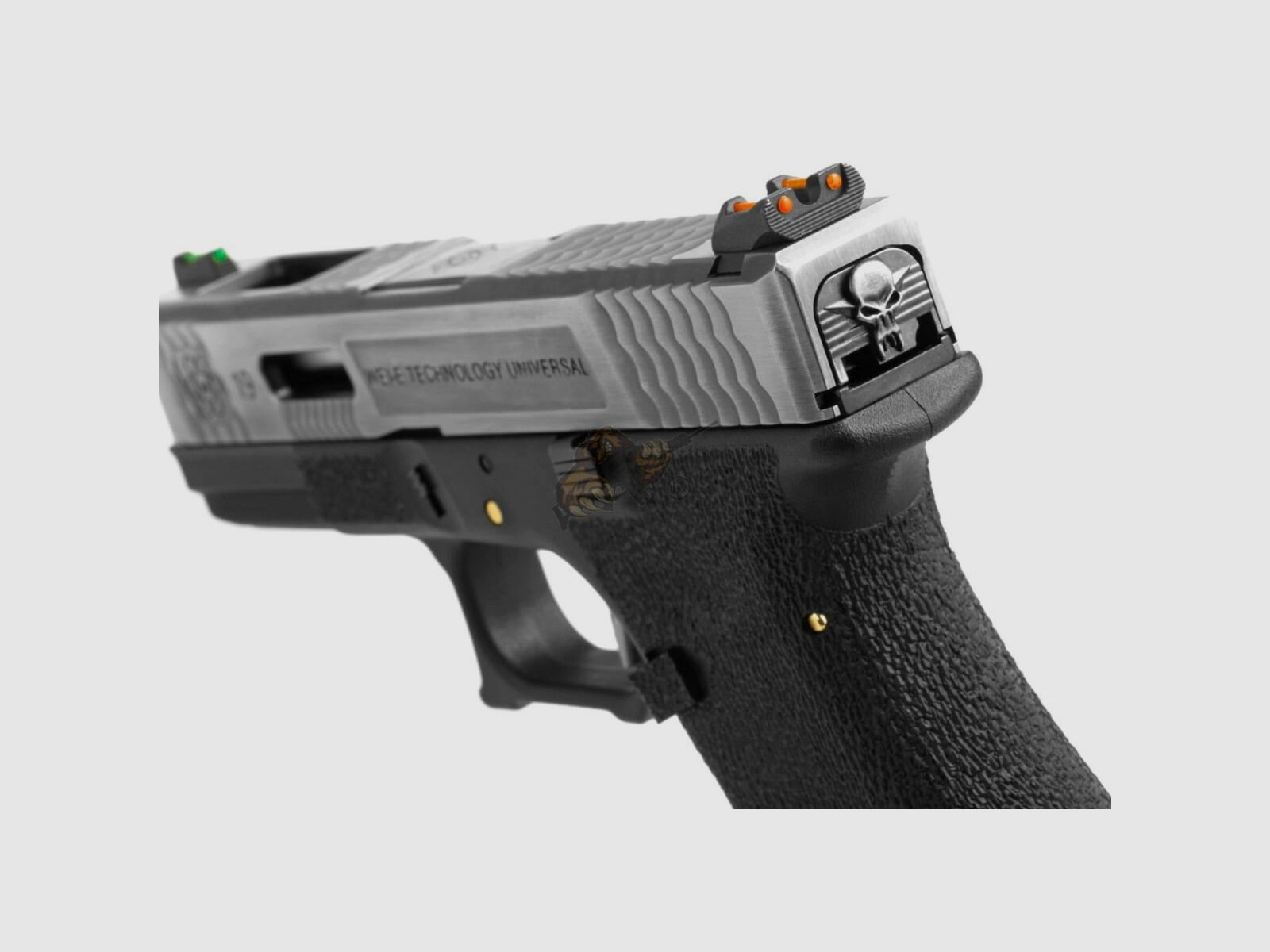 WE Custom 19 Versione Metallica Dual Tone Nera GBB -F-