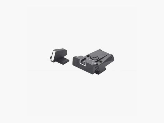LPA SPR62BN18 Adjustable Sight Set for Browning HP Vig., HP MKIII, HP Pract., HP40 S&W with dovetail front sight