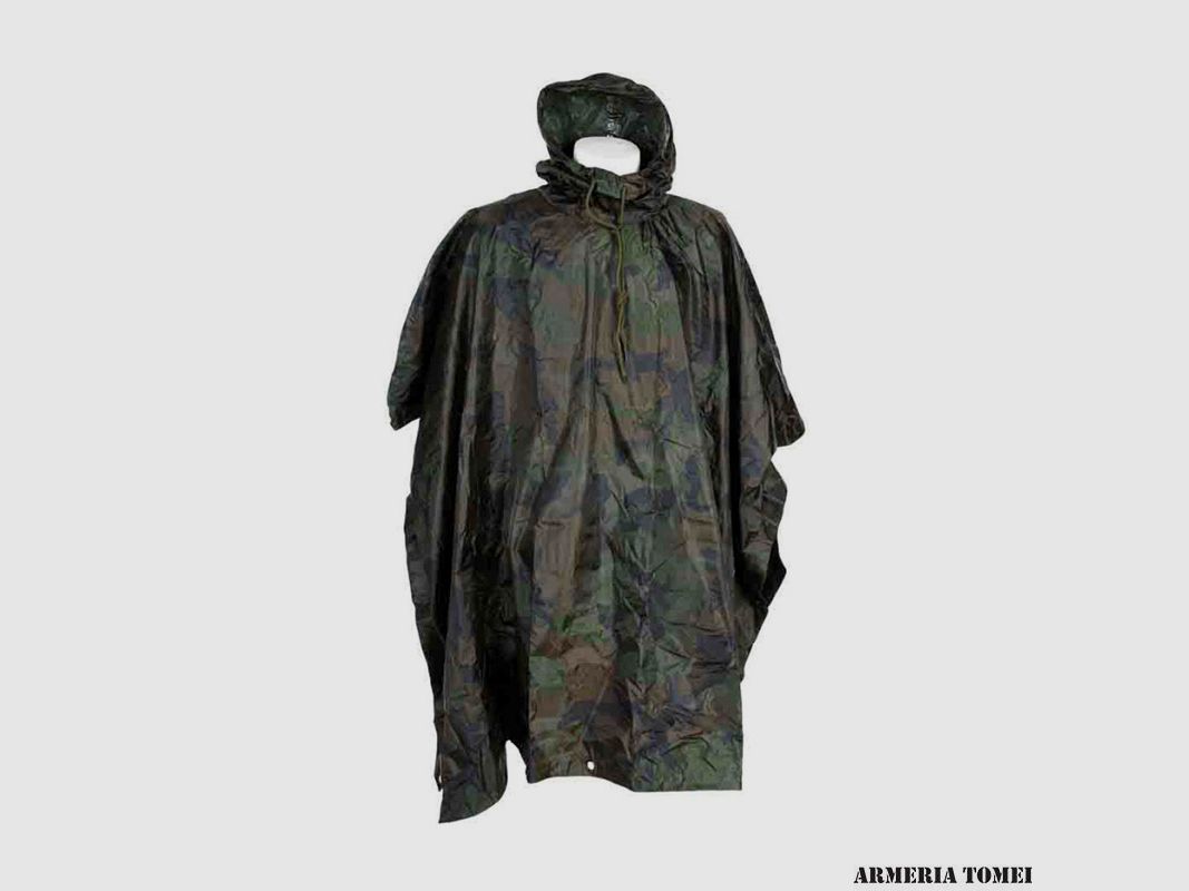 WOODLAND – SCHWERER PONCHO MIT FOD